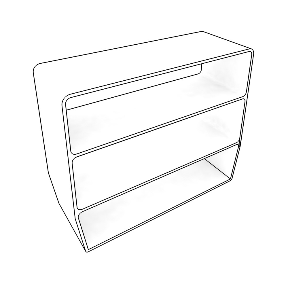 Free Storage / Shelving / Cabinets Revit Download – LTB - Bookcase ...